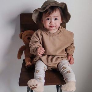 Vêtements de famille personnalisés à la mode sweat-shirt en éponge française aile uyumlu kazak maman père et moi ensemble familial de trois pièces - Product Image 5