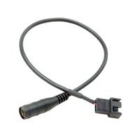 Câble adaptateur DC 5.5x2.1mm femelle vers ventilateur 4 broches, cordon d'alimentation DC vers ventilateur PC 4 broches 30cm 50cm pour refroidissement de châssis, CPU, routeur