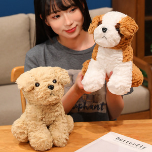 Lindo regalo San Bernardo y Husky juguete de peluche suave PP algodón perro serie Animal de peluche pequeños juguetes de peluche para niños - Product Image 6