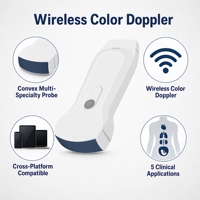 Sonda de Ultrasonido Doppler Color Lineal de 7.5MHz y 10MHz de Ultra Alta Frecuencia, Adecuada para Uso Doméstico
