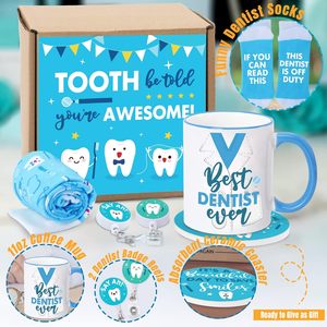 Idée cadeau personnalisée pour assistant dentaire, hygiéniste, dentiste, coffret cadeau pour hommes, cadeaux promotionnels d'entreprise, cadeaux en verre sérigraphié - Product Image 6