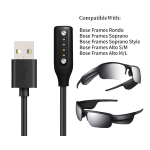 Adaptateur de <span class=keywords><strong>chargeur</strong></span> de lunettes intelligentes Câble de charge Fil pour cadres <span class=keywords><strong>Bose</strong></span> Alto S M L Rondo Soprano Ténor Adaptateur magnétique portable - Product Image 1