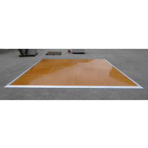 Piso de baile portátil de madera de alta calidad con acabado brillante para fiestas - Product Image 2
