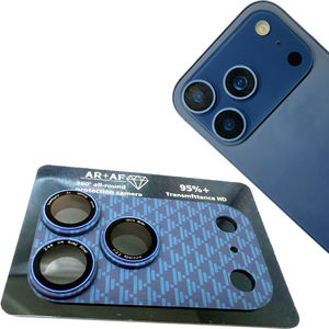 2025 nouveauté haute quantité verre saphir 9H accessoires de télé<span class=keywords><strong>phone</strong></span> portable en Fiber de carbone pour 17 Pro Max protecteur d'objectif de caméra - Product Image 1