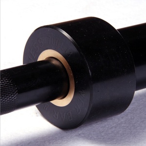 <span class=keywords><strong>Barre</strong></span> de musculation en acier de 7 pieds (20 kg) avec poids de 5 kg et 10 kg pour la musculation et le powerlifting à la salle de sport et à domicile - Product Image 2