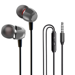 Auricolari cablati JYD <span class=keywords><strong>J9</strong></span> da 3,5 mm con bassi potenti, cuffie stereo sportive con microfono per Android e IOS - Product Image 5
