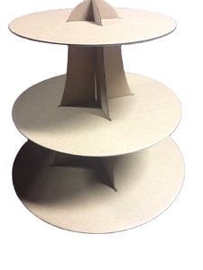 Présentoir à gâteaux <span class=keywords><strong>en</strong></span> <span class=keywords><strong>carton</strong></span> rond jetable à 3 niveaux, 20 motifs, or, blanc, argent, après-midi, thé élevé, mariage, <span class=keywords><strong>Cupcake</strong></span>, support à gâteaux <span class=keywords><strong>en</strong></span> papier - Product Image 3