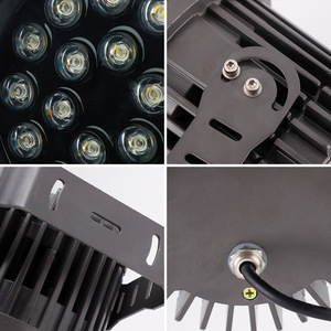 Projecteur LED RGBW 36W 18 Perles Étanche pour Jardin Extérieur et Éclairage Mural d'Arbres - Product Image 3