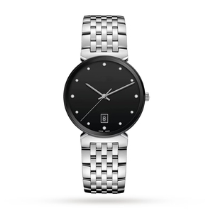 Reloj de Pulsera HANNAH MARTIN, Fabricante de Relojes con Logotipo Personalizado, Reloj Minimalista para Hombre, Clásico de Negocios, de Acero Inoxidable, con Fecha - Product Image 3