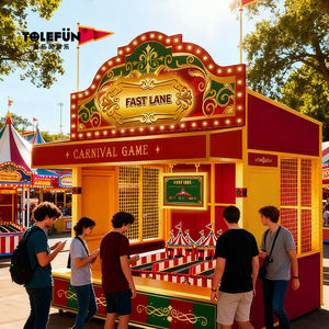 Tabellone Regole Gioco Tolefun CE in Acrilico di Alta Qualità per Giochi di Abilità con Bandiera Accattivante - Product Image 1