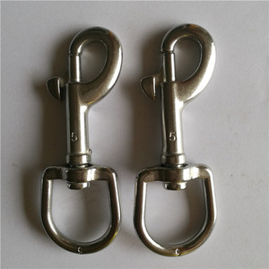 Mosqueton pivotant en acier inoxydable poli avec finition noire, crochet à œil pivotant, mosqueton pour chien, utilisation pour animaux de compagnie, vente en gros - Product Image 3