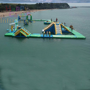 Mer de haute qualité flottant de grands jeux de parc aquatique commerciaux gonflables pour adultes - Product Image 1