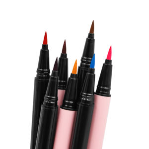 قلم كحل نيون سائل معدني مقاوم للماء احترافي 23 لون ألوان نابضة بالحياة يدوم طويلاً سهل الخطوط العريضة - Product Image 3