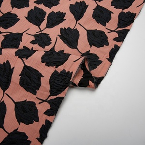 KEER Factory Custom Luxus Lady Kleidungs stück Brautkleid Shirt Polyester gewebt Jacquard Stoff Memory Feature Floral Home Textile - Product Image 6