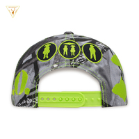 Casquette de sport de plein air 6 panneaux personnalisée en gros Casquette de baseball de haute qualité avec logo brodé Camo Polyester Gorras Classics