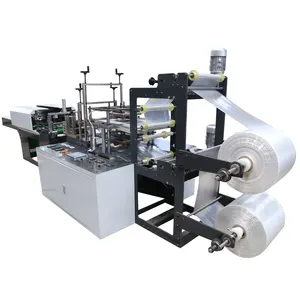 film blowing HDPE TPE plastic bag automatic ultrasonic plastic gloves cutting machine hand make gloves making machines price