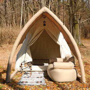 Peirhw Protection UV <span class=keywords><strong>Camping</strong></span> Glamping tente Tentes bon marché <span class=keywords><strong>Camping</strong></span> Tente gonflable extérieure pour 4 <span class=keywords><strong>personnes</strong></span> - Product Image 2