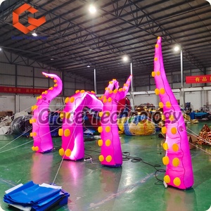 Bạch tuộc/máy xúc sứa khổng lồ bơm hơi/ Bạch tuộc bơm hơi dùng trang trí Halloween - Product Image 2