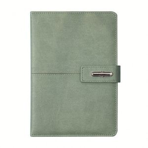 Set Corporativo Premium, Libreta de Papel con Logotipo Personalizado en Relieve y Vaso de Acero Inoxidable con USB, Idea de Regalo Empresarial de Lujo - Product Image 5
