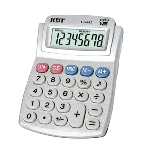 LT-882 8 Digits Calculator Big Lcd Display Key Sound Function Small Calculator büro Calculator