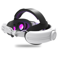 Serre-tête VR pour Meta Quest 3s VR Elite Head Strap avec batterie 12000 mAh RGB Light meta quest 3 quest3s accessoires