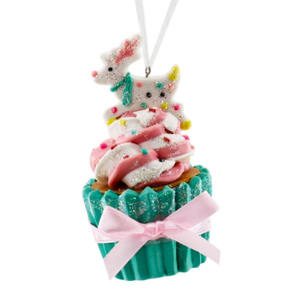 Personalizado al por mayor <span class=keywords><strong>de</strong></span> color brillante árbol <span class=keywords><strong>de</strong></span> Navidad helado pastel con <span class=keywords><strong>unicornio</strong></span> Topper arco adorno colgante para la decoración <span class=keywords><strong>de</strong></span> la fiesta <span class=keywords><strong>de</strong></span> Navidad - Product Image 3