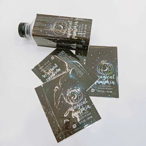High Grace UV Laser Printing Heat Shrink Film <strong>Labels</strong> Christmas Elements for Wine Beer Whisky Brandy <strong>Vodka</strong> Coffee Energy Drinks - Product Image 1