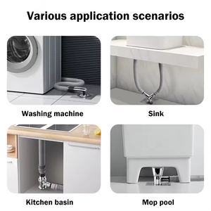 Siphon de sol en acier inoxydable 304 épaissi de 10 cm pour machines à laver et projets hôteliers, grande capacité, anti-odeur - Product Image 3