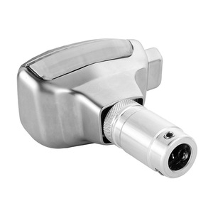 Crystal Gear <b>Knob</b> For Modern Automatic Cars Silver Aluminum Alloy Rustproof <b>Shift</b> Lever QZXN-M18 - Product Image 5