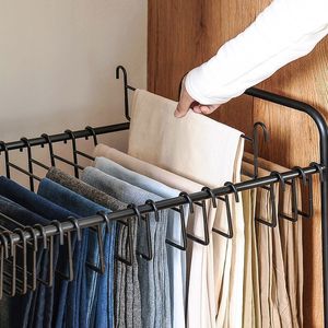 Multi Functional Portable Trouser <b>Rack</b> Storage Solution For Home Use Space Saving <b>Wardrobe</b> Hanger With Hook Type Installation - Product Image 1