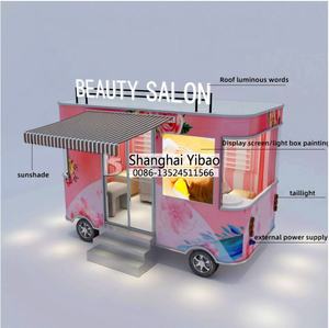 รถนวดเคลื่อนที่รถลากทำผมเคลื่อนที่รถลากสำหรับเดินทางตกแต่งร้านเสริมสวย - Product Image 6