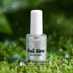 Esmalte de Uñas Ring Ring Flash Silver Glitter 10ml Cuidado Diario de la Piel Para Todo Tipo de Piel Fórmula K Beauty - Product Image 3