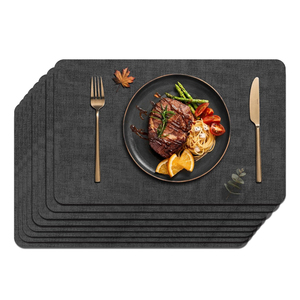 Ensemble de sets de table en feutre absorbants, antidérapants et résistants à la chaleur - Product Image 1