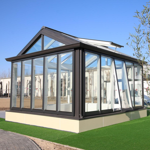 <span class=keywords><strong>Kit</strong></span> de véranda en aluminium avec toit en verre trempé pour pergola extérieure élégante et vérandas de maison - Product Image 4