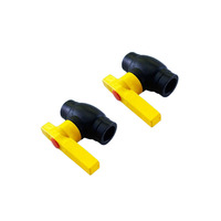 Vanne à boisseau sphérique en acier PE sur mesure 20-110 mm - Extrémité à souder pour tuyaux d'alimentation en eau PPR Vanne à boisseau sphérique de mesure Vanne à boisseau sphérique PVC