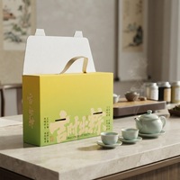 Boîtes cadeaux en papier personnalisées, adaptées aux services de thé, aux fruits et aux aliments emballés
