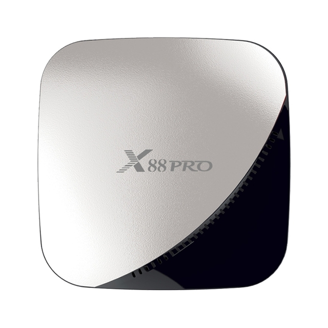 X88 PRO 4K HD Smart TV Box with Remote Controller 4GB+64GB Android 9.0 RK3318 Quad-Core 64bit Cortex-A53