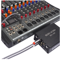 Câble répartiteur en Y 1/4 TRS vers double TRS plaqué or, 6,35 mm stéréo mâle vers 2 mono mâle, câble audio auxiliaire pour mixeur et amplificateur