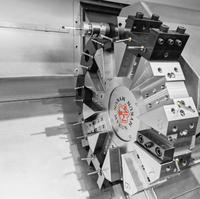 Centre de tournage CNC 3 axes Fanuc à lit incliné, usage intensif, mono-broche, haute précision, avec déplacement de 3000 mm