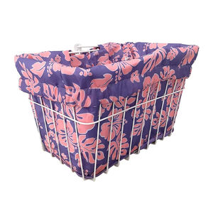 Doublure de <span class=keywords><strong>panier</strong></span> de vélo imperméable à motif personnalisé 2 en 1 Sac fourre-tout <span class=keywords><strong>Panier</strong></span> de vélo léger pour le rangement Couverture de <span class=keywords><strong>panier</strong></span> de vélo avant pour unisexe quotidien - Product Image 4