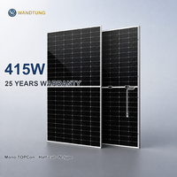 Panneau solaire haute efficacité N-Type TOPCon 580w, prix d'usine, 600watt, 650watt, bifacial pour système solaire