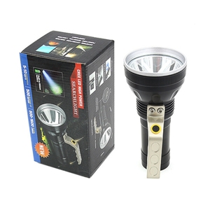 Chất Lượng Cao Xử Lý Thanh Đèn Pin Gắn Tay Đèn USB Có Thể Sạc Lại Tìm Kiếm <span class=keywords><strong>Torch</strong></span> Ánh Sáng 10W T6 LED Với Handgrip Và Ngân Hàng Điện - Product Image 6