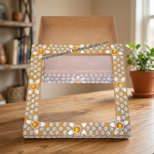 High Quality Wholesale Luxury Eco-Friendly Polished Wooden <b>Sweet</b> Gift Display Chocolate <b>Box</b> Square Shape Antique Imitation Style - Product Image 3