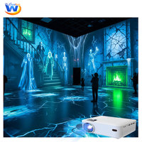 Système de projection immersive 3D personnalisé pour l'intérieur, projection immersive avancée, projection de réalité augmentée, système de projection cartographique