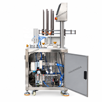 Machine de pliage de boîtes en carton semi-automatique directe d'usine, machine de formage de cartons PLC pour l'emballage de petits produits cosmétiques et cadeaux