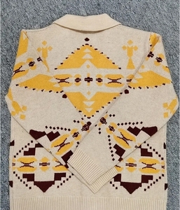 Automne hiver nouveau Jacquard col en V simple boutonnage tricot hommes pull décontracté à manches longues tricot pull manteau hommes - Product Image 5