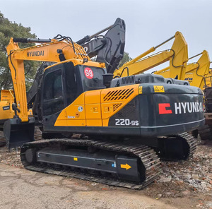 Excavadora de cadenas Hyundai 220LC-9S usada original de 22 toneladas, excavadora de segunda mano 220LC-9S en venta - Product Image 4