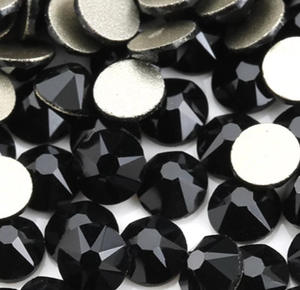 Vente en gros de strass en cristal de verre 3D dorés et argentés de 5 mm, 12 facettes, thermocollants, à coudre, accessoires de bricolage <span class=keywords><strong>pour</strong></span> <span class=keywords><strong>chaussures</strong></span> - Product Image 6