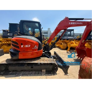รถขุดมือสอง Kubota 163 Kx163 Kx163-5 สภาพดี ผลิตในญี่ปุ่น ตีนตะขาบยาง 6 ตัน ขาย - Product Image 1