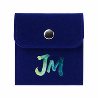 Porte-monnaie en flanelle, pochette de rangement pour bijoux, ornements, pierres précieuses, articles en jade et pendentifs